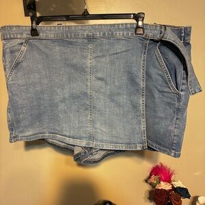 Denim Blue Women's Skort